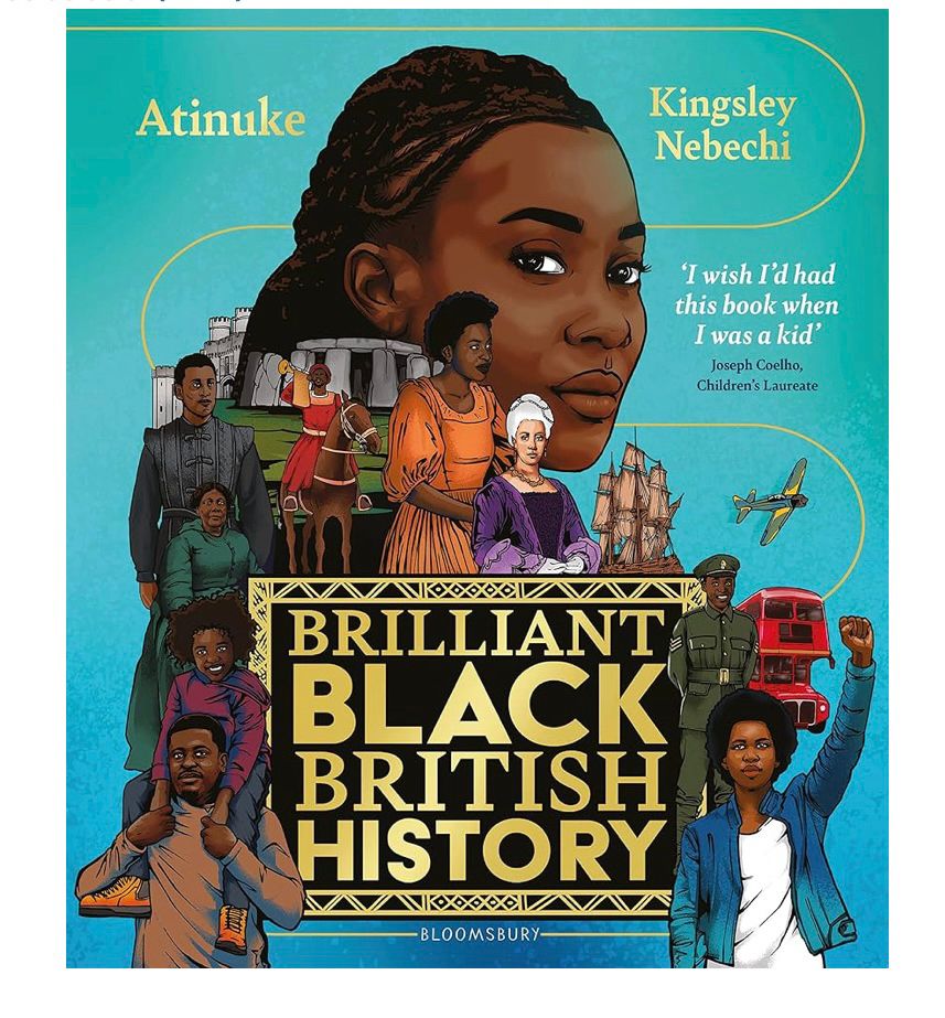 Front cover of the book ‘Brilliant Black British History.’