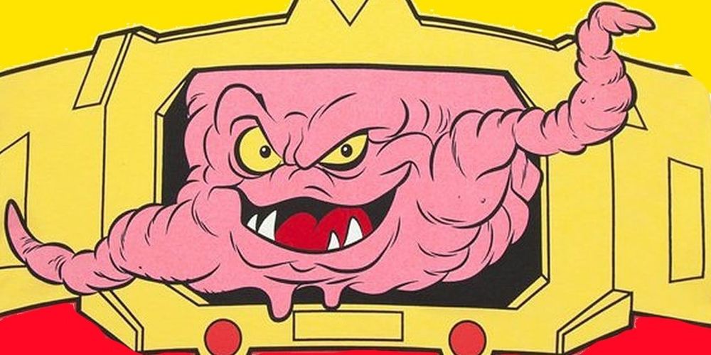 Krang from Teenage Mutant Ninja Turtles. Or Teenage Mutant Hero Turtles if you're a millennial Br*tish person 