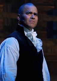Image of Christopher Jackson as George Washington in “Hamilton”