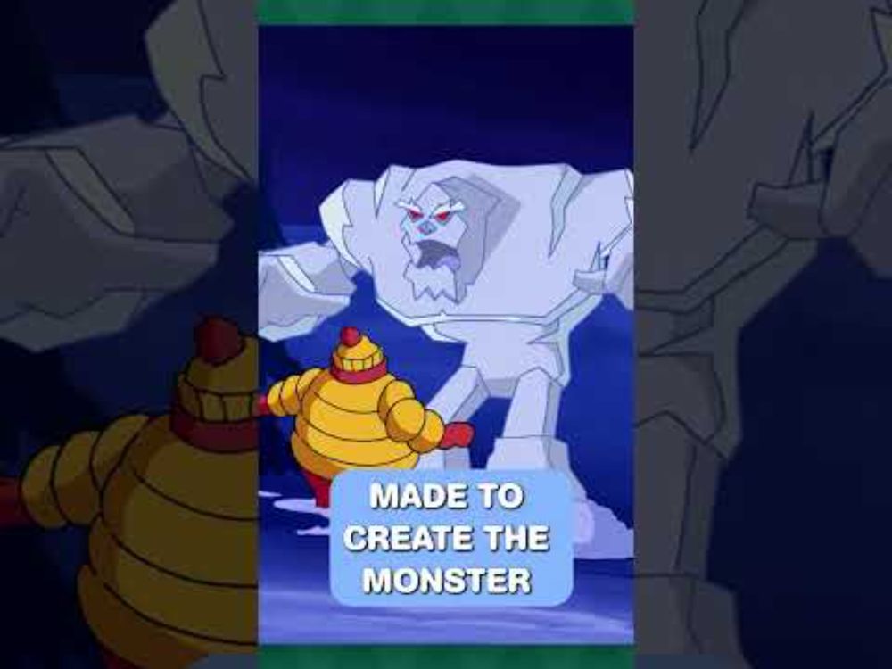 BEST Scooby-Doo Villains: Snow Creature from What's New Scooby-Doo?  #scoobydoo