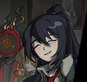 Hong Lu from Limbus Company, smiling.