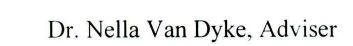 une capture d'écran des mots "Dr Nella Van Dyke, Adviser"