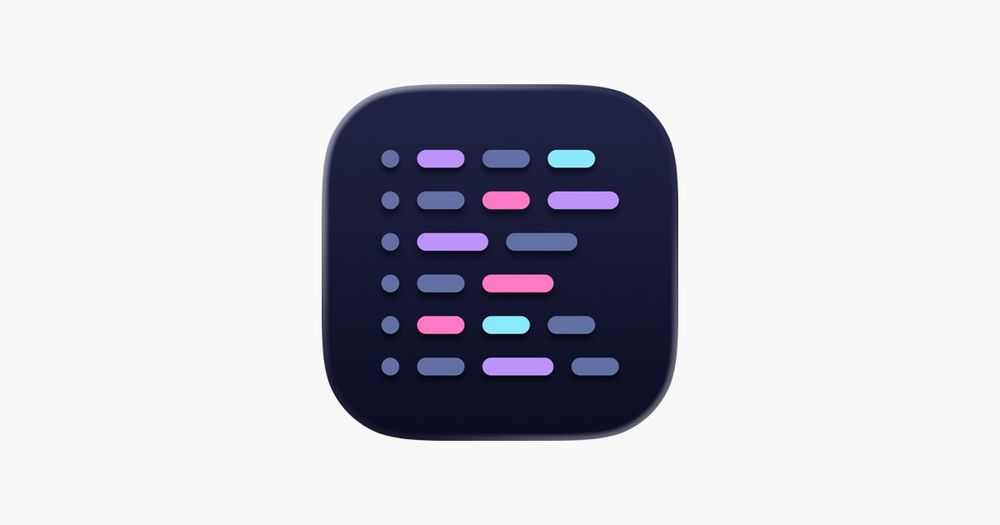
iOS 
Runestone Text Editor 
One-time Premium IAP $9.99–> $4.99 
A plain text editor with syntax highlighting, line numbers, theming, search and replace, page guide, and much more