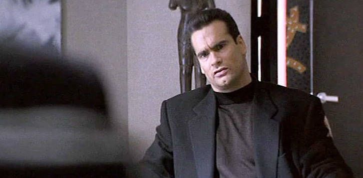 Henry Rollins as a backup thug in Heat