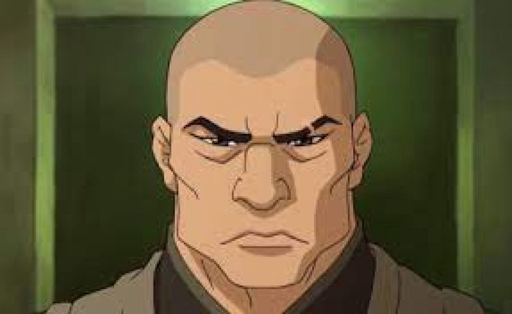 Zaheer (villain voiced by Henry Rollins) in Legend of Korra