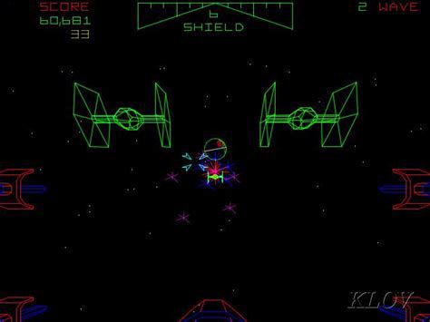 An image from the X Wing arcade game