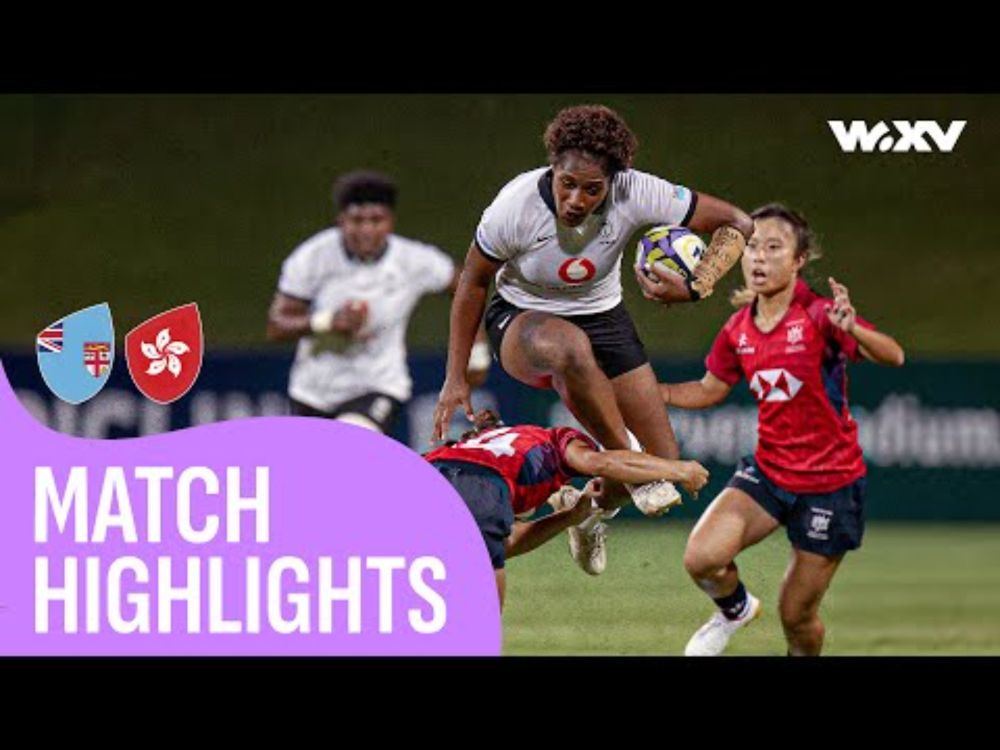 Fiji FLY to opening win! 🔥 | Fiji v Hong Kong China | Highlights | WXV 3