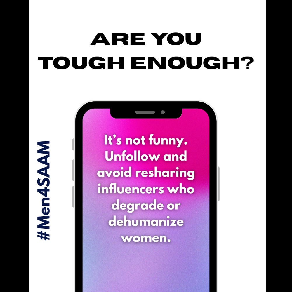 Unfollow influencers who degrade or dehumanize others.