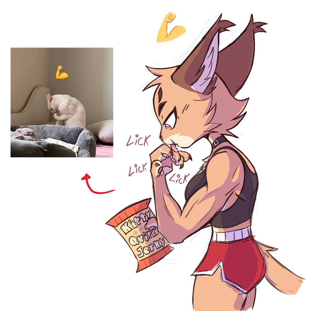 the average build of your typical cat girl