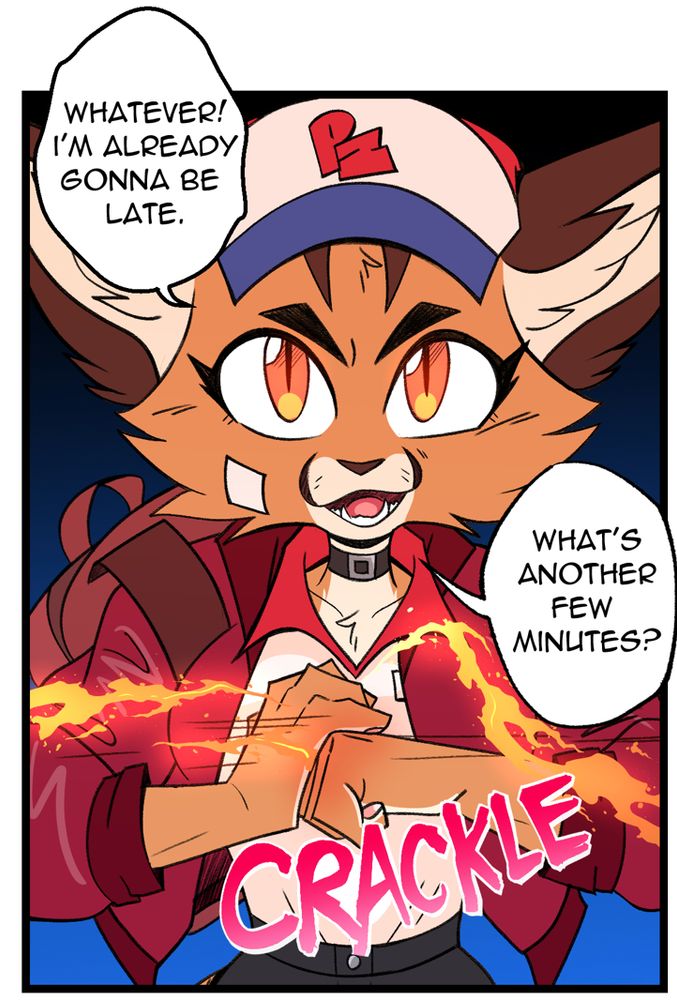 Jackie from Roaring Spirits telling you its alright to take a break from your job to read this new comic update
