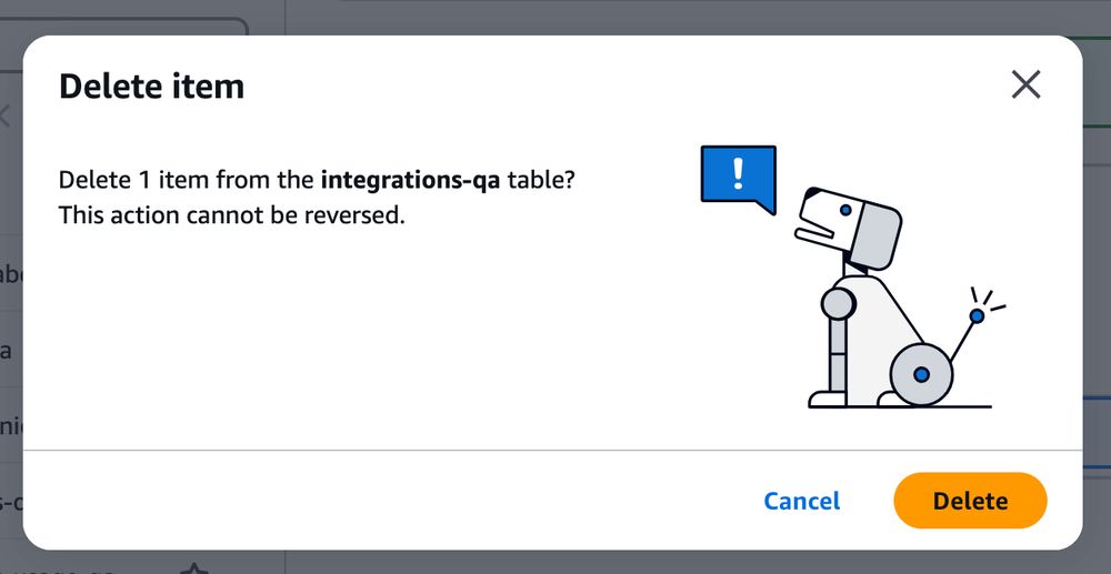 AWS console dog gif