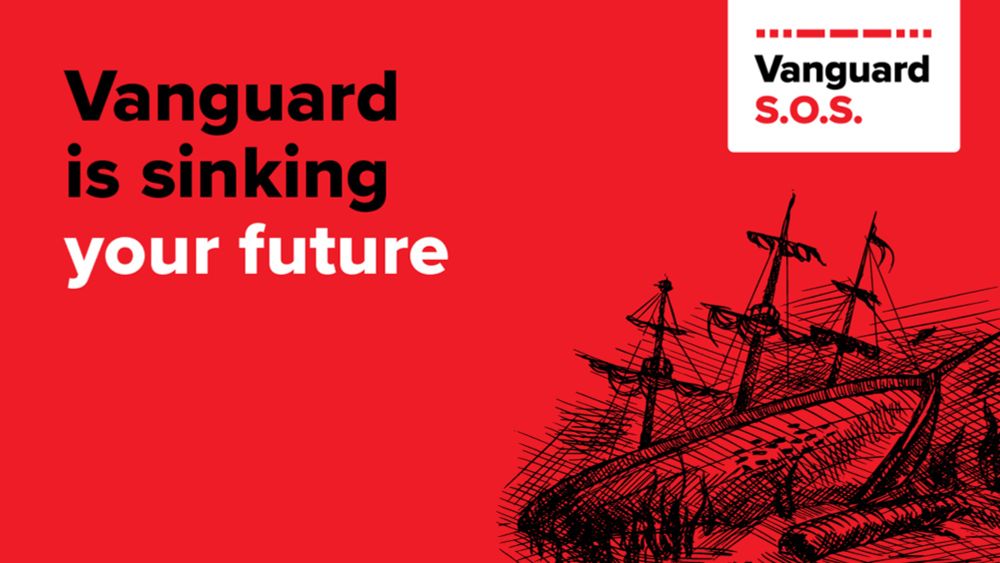 Vanguard's investments are sinking our future