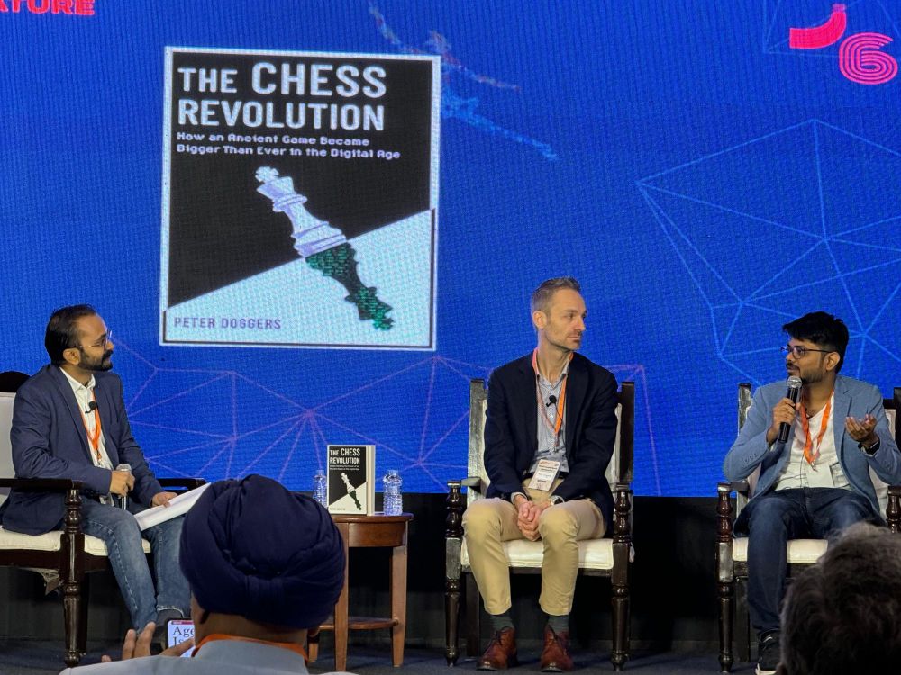Talking about The Chess Revolution with author Peter Doggers and grandmaster Srinath Narayanan 
