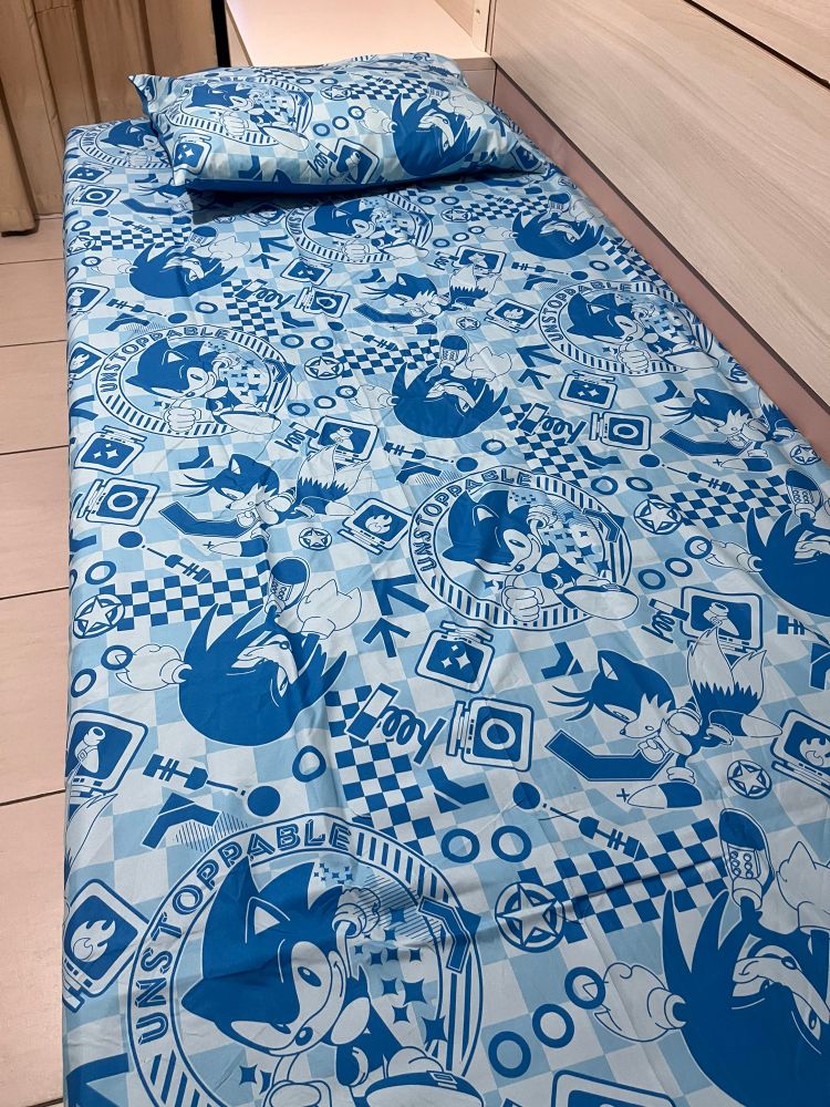 roupa de cama do sonic