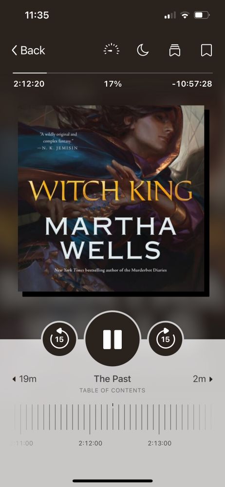 The Witch King by Martha Wells - Libby audiobook 