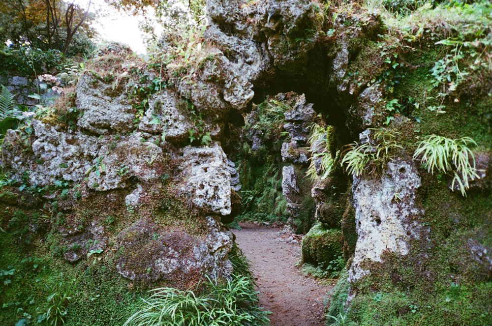 Rock archway