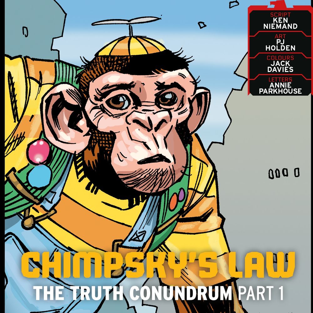 Chimpsky's Law by Ken Niemand, PJ Holden, Jack Davies, and Annie Parkhouse