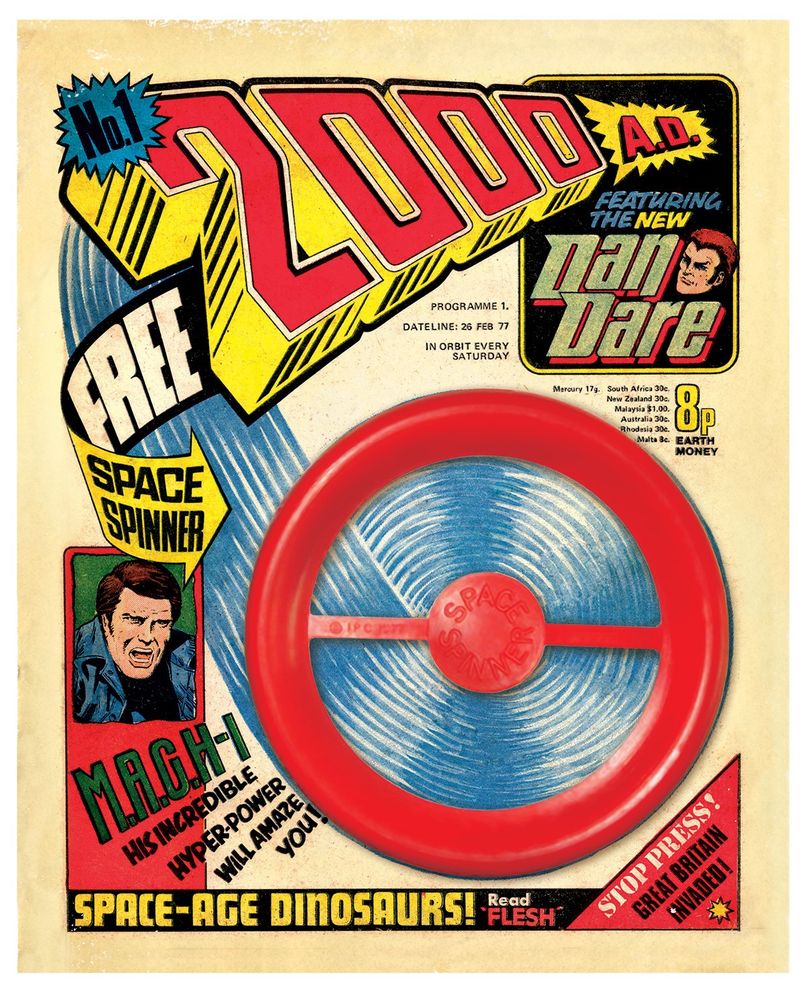 The cover for 2000 AD Prog 1