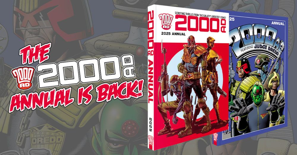 Looking Inside The 2000 AD Annual 2025