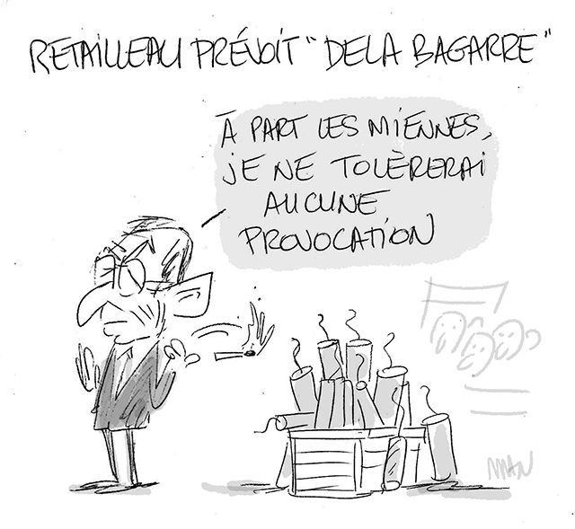 dessin humoristique.