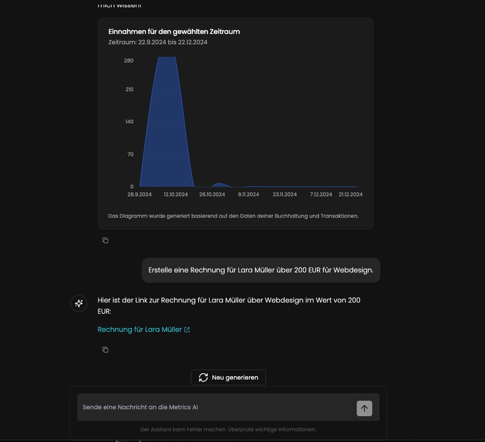 bimetrics AI Assistant Chat