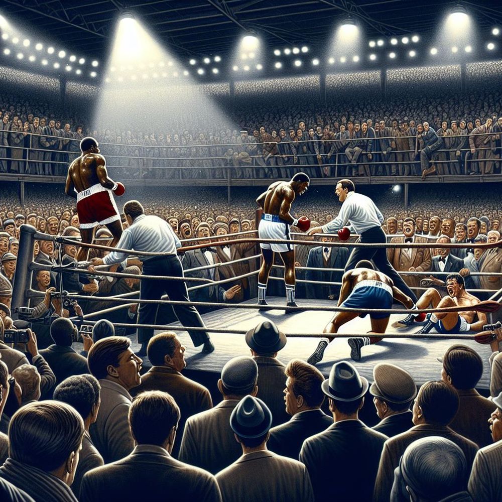 On January 19, 1974, Ali faced Frazier in "The Fight of the Year" at Madison Square Garden. Ali took the decision over 12 hellacious rounds. The trash talk was as hot as the punches! "It's gonna be a thrilla, and a chilla, and a killa, when I get the gorilla in Manila!"