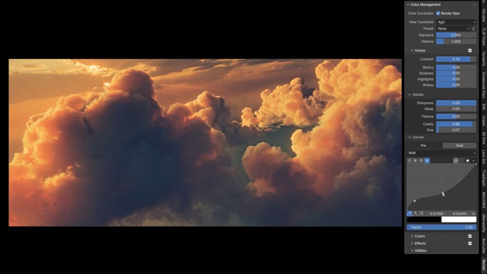 Color grading with Render Raw - Blender add-on mini course
