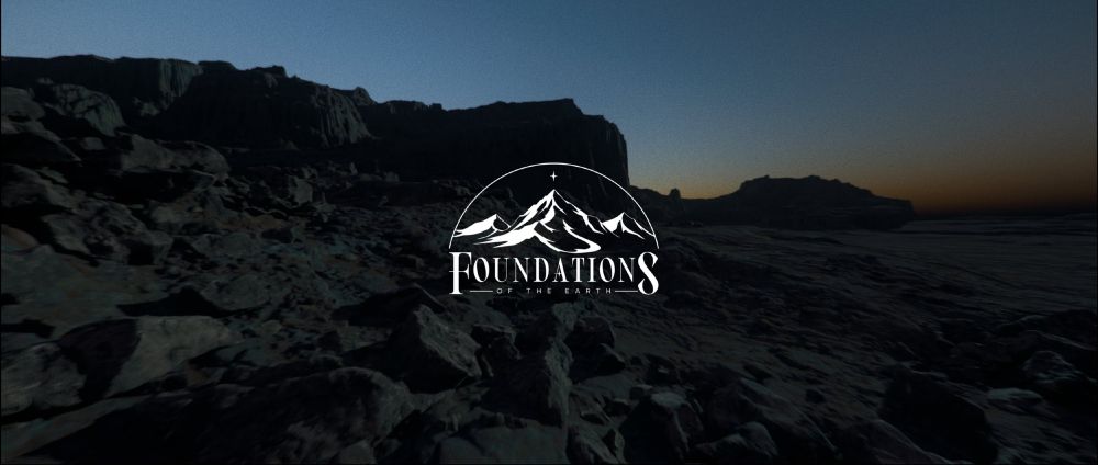 mountains 3d render: Foundations of the Earth