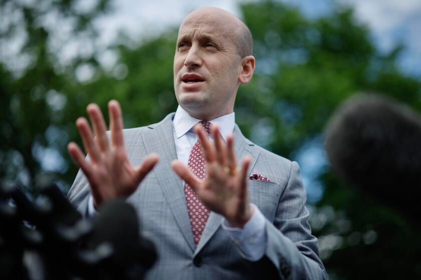 Hiltzik: Stephen Miller says Americans will live better lives without immigrants. He's blowing smoke - NewsBreak