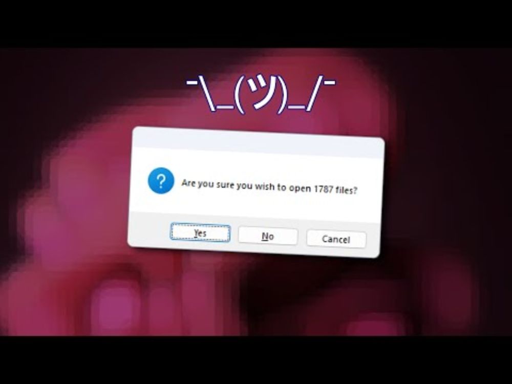 Running over 1,000 programs on windows 11.