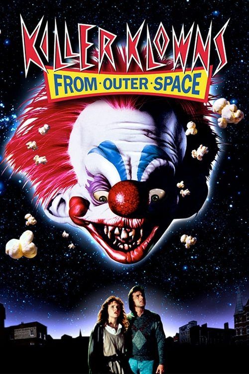 Poster for the movie Killer Klowns from Outer Space