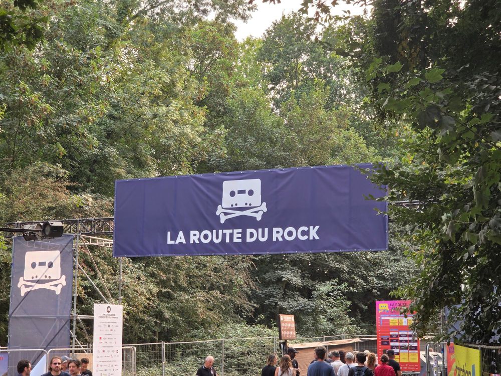 Checking Point de la route du rock au Fort Saint Père 