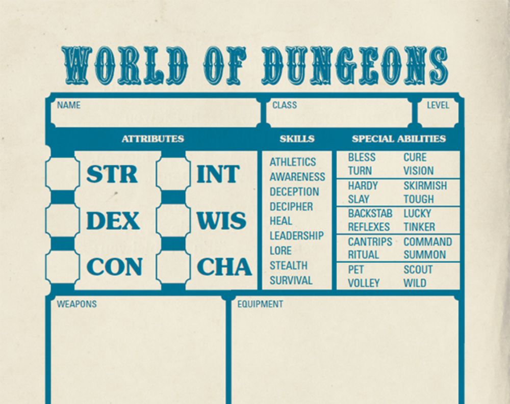 World of Dungeons by John Harper