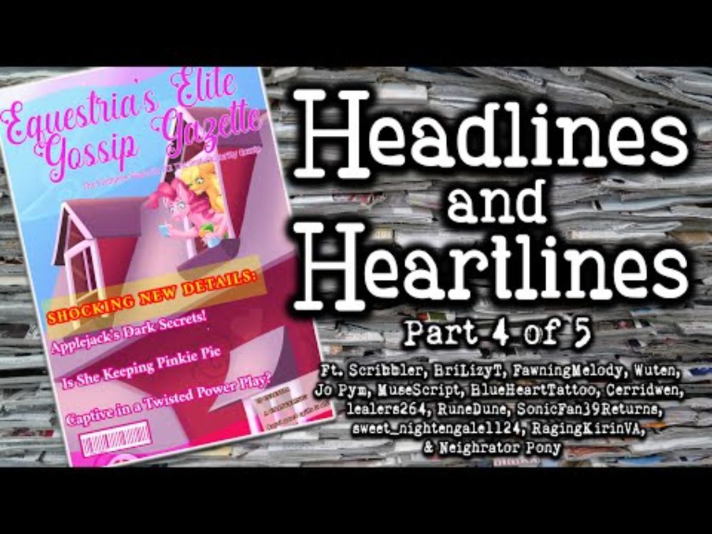 Headlines and Heartlines: Part 4 of 5 - Written By Scribbler | Pride Month | Romance Drama