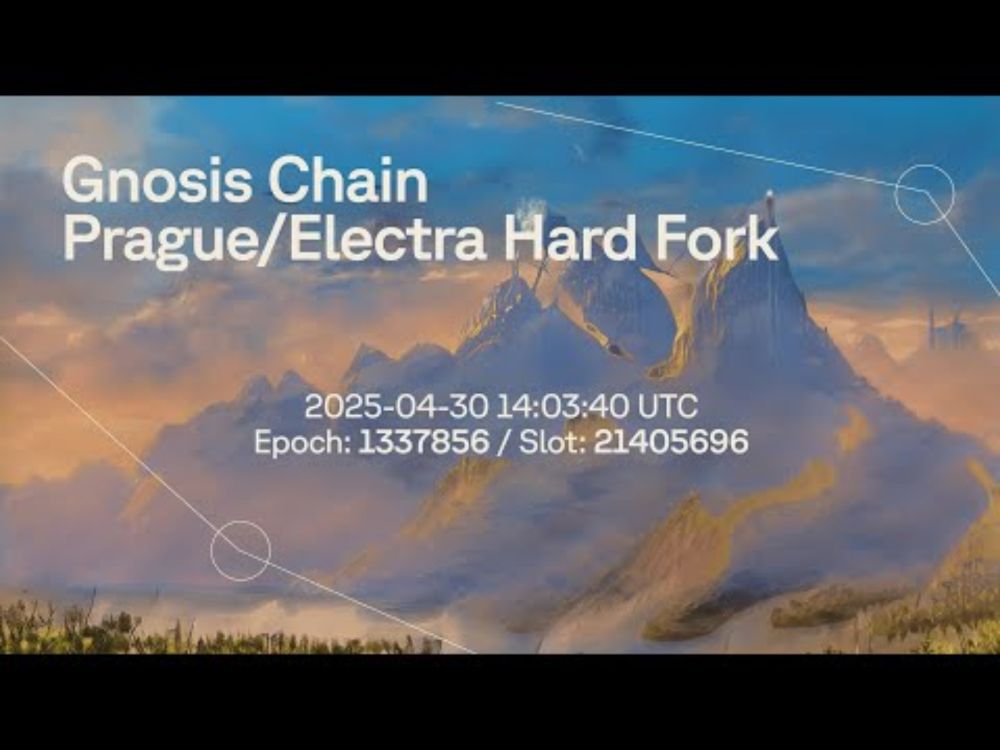 Gnosis Chain Pectra Hard Fork Livestream
