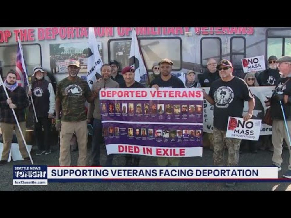 WA veterans call for release of fellow veterans detained by ICE | FOX 13 Seattle
