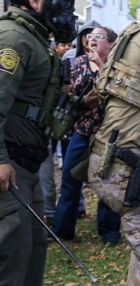 Asshole with metal beating stick! 