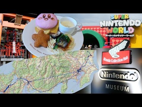 Japan Travel Vlog - Honda Collection Hall, Nintendo Museum & more (4K)