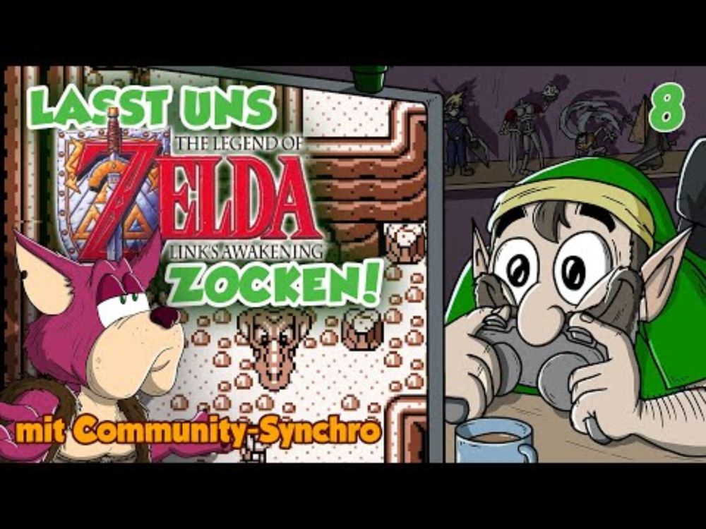 Lasst uns "#Zelda #LinksAwakening" zocken - 8 - Die Musik der Flöte weist den Weg