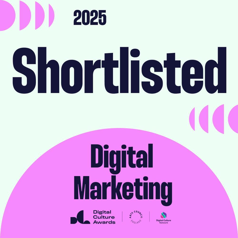 Text reads '2025 Shortlisted: Digital Marketing'