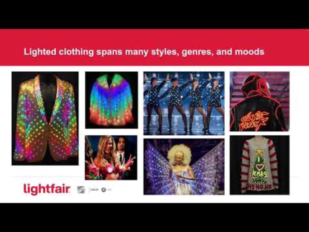 Artistic Illumination of Clothing, Costumes, and Accessories