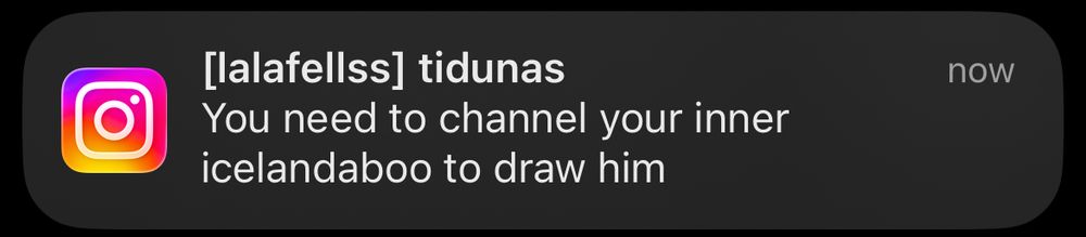 “you need to channel your inner icelandaboo to draw him” in regards to me struggling to capture erenville properly and accurately 