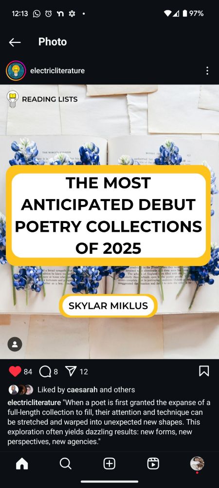 THE MOST ANTICIPATED DEBUT POETRY COLLECTIONS OF 2025 by SKYLER MIKLUS