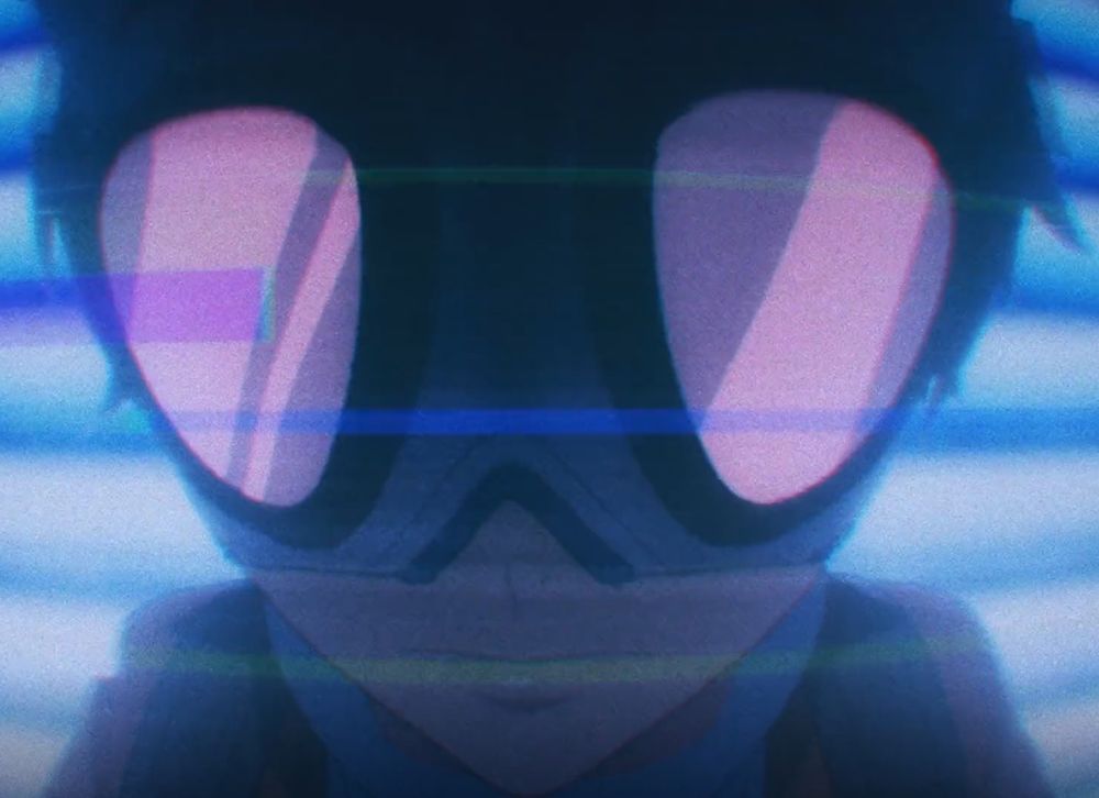 An image of Unika from dual rulers with a fisheye-looking lens