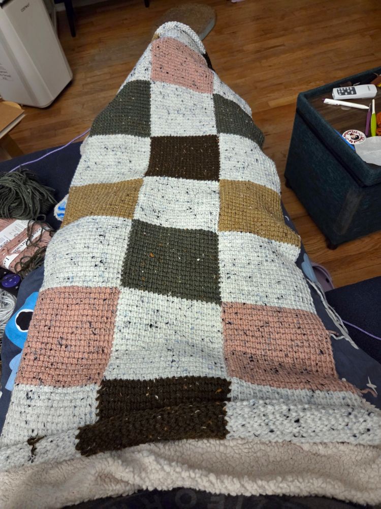 Another angle of the blanket 