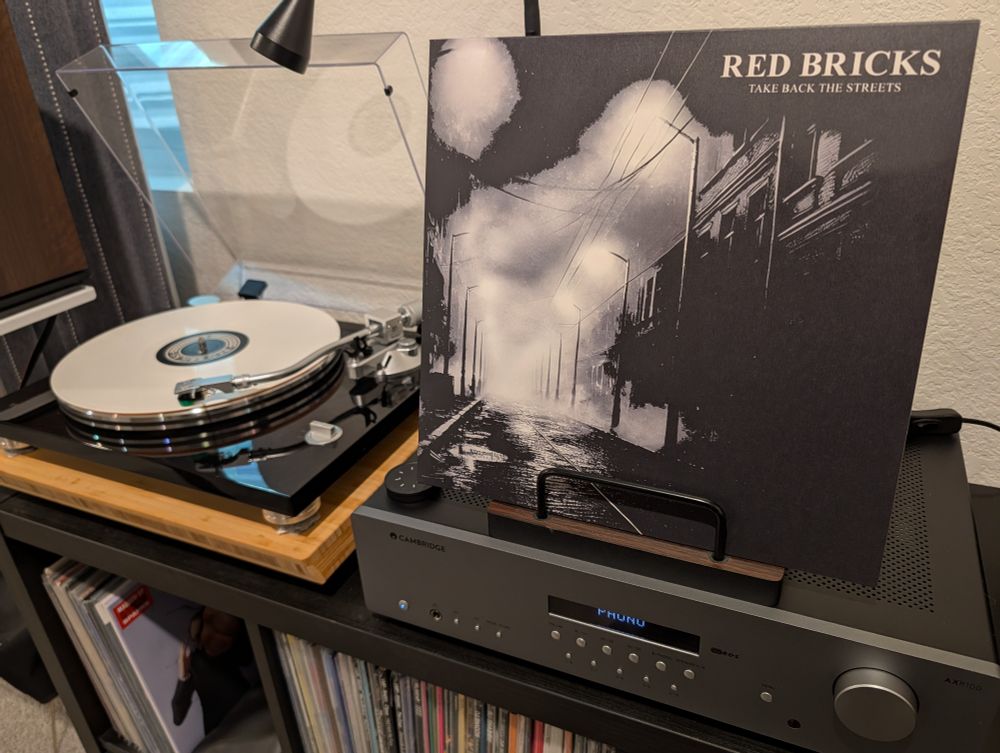 Red Bricks - Take Back the Streets on the turntable
