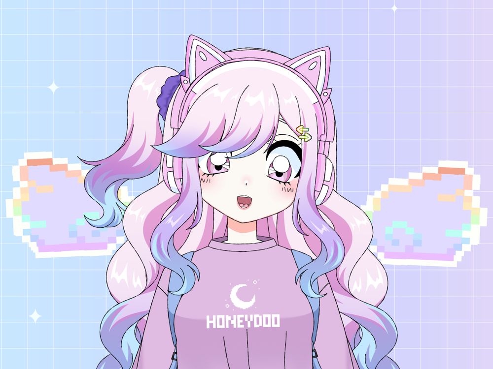 Honeydoo looking super pumped to play more of spoopy game!!