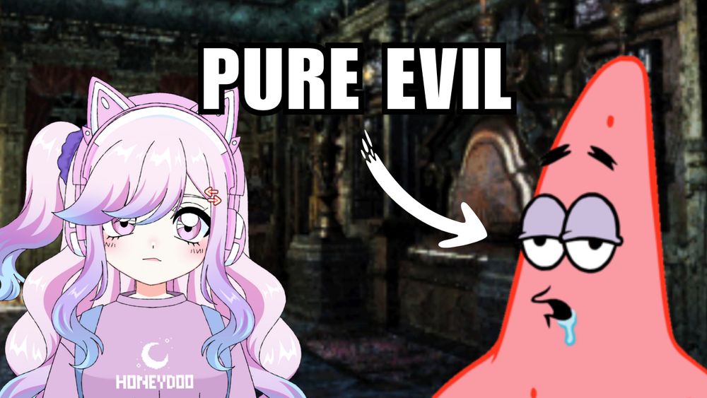 Honeydoo angry as heck at Patrick from Spongebob for being PURE EVIL