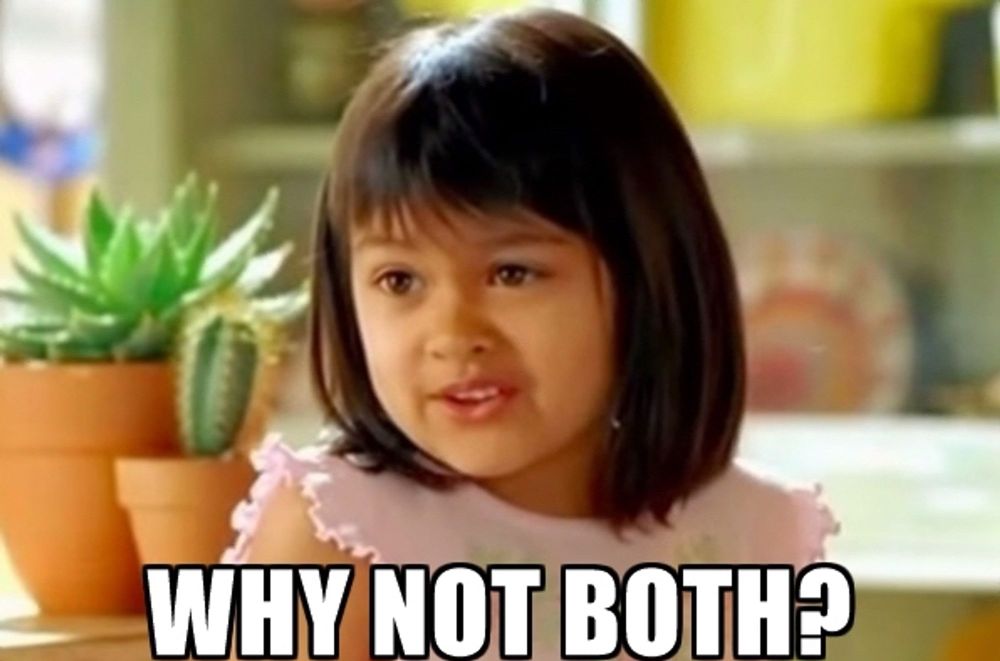 Why not both meme