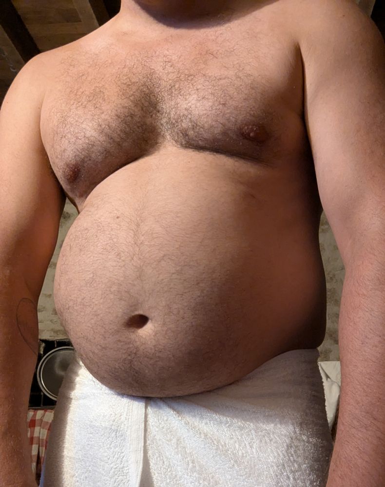 Photo of my torso - belly out 